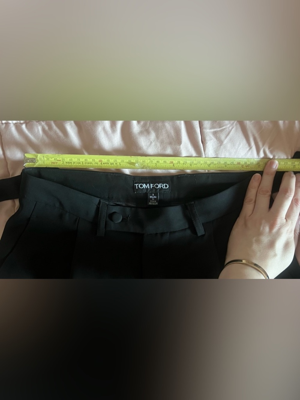 SOLD // Authentic - Tom Ford dress pants - size 2 US - NWOT - Picture 8 of 8